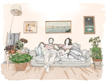 Cargar imagen en el visor de la galería, Ilustración Personalizada B